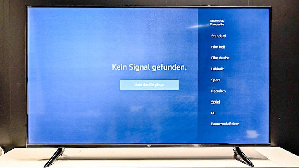 Iim Menü finden sich die Bildeinstellungen des Fire TV 4.