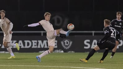 Dominik Kother kam am Mittwoch bei der 3:4-Niederlage im Testspiel der zweiten Mannschaft gegen Budissa Bautzen zum Einsatz.