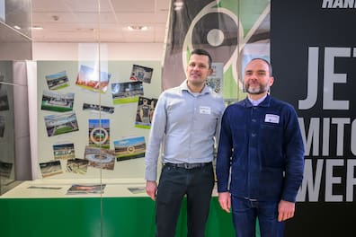 Hüter der verborgenen Schätze: Christoph Lahner (links) und Jannik Busse.