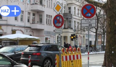 Bauarbeiten führen zu Parkplatzmangel in der Südstadt Hannovers