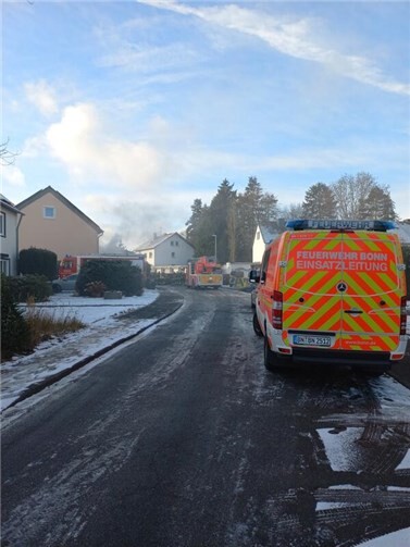 Kellerbrand eines Einfamilienhauses "In der Wehrhecke".