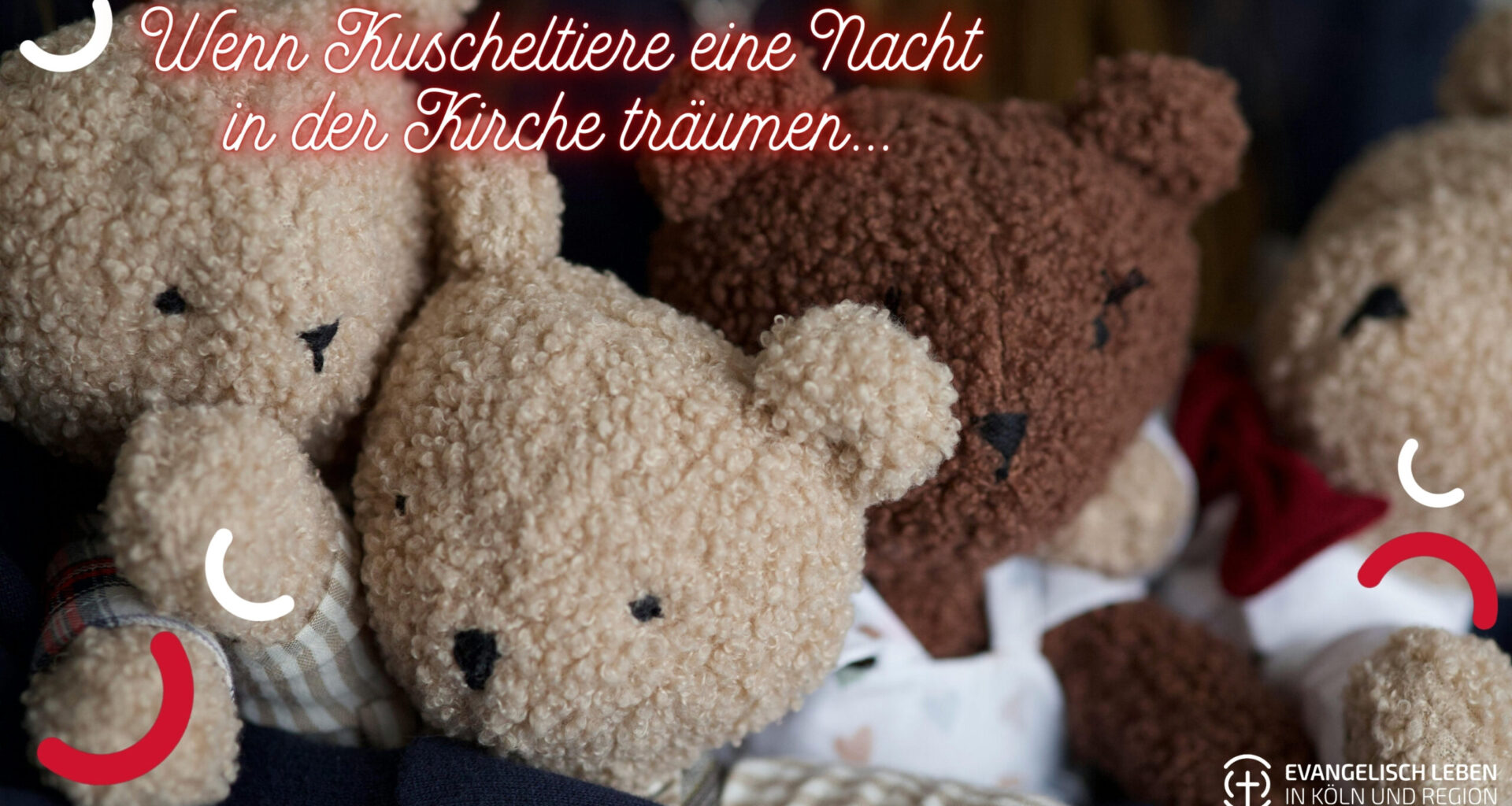 You are currently viewing Willkommen zur Kuscheltierübernachtung in der Auferstehungskirche am 23. Januar