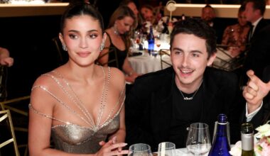 "Nicht hier. Du nervst.": Stritten Timothée Chalamet und Kylie Jenner bei den Golden Globes?