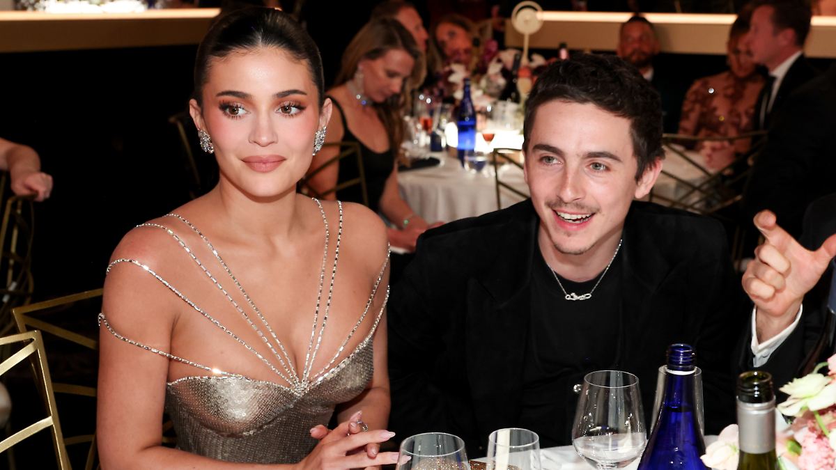 "Nicht hier. Du nervst.": Stritten Timothée Chalamet und Kylie Jenner bei den Golden Globes?