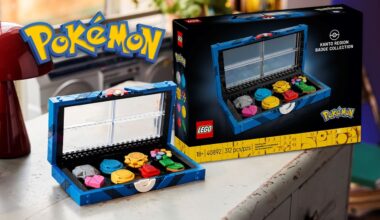 Nur für die ersten 6170 Vorbestellungen! LEGO Pokémon "Kollektion mit den Orden der Kanto-Region" (40892) als exklusives GWP jetzt verfügbar!