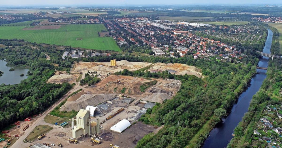 Leipzigs Idee für das Betonmischwerk in Rückmarsdorf
