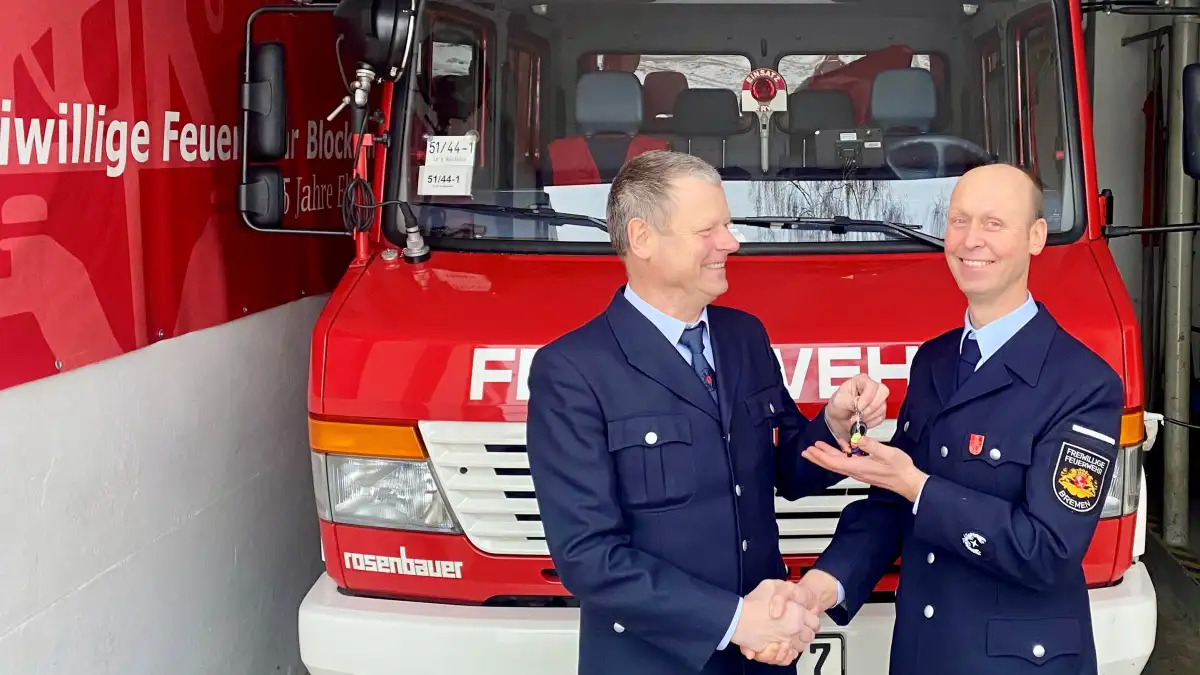 Freiwillige Feuerwehr im Blockland stellt sich neu auf