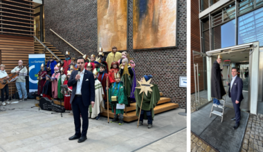 Sternsinger segnen das Rathaus - Garbsen setzt ein Zeichen gegen Kinderarbeit