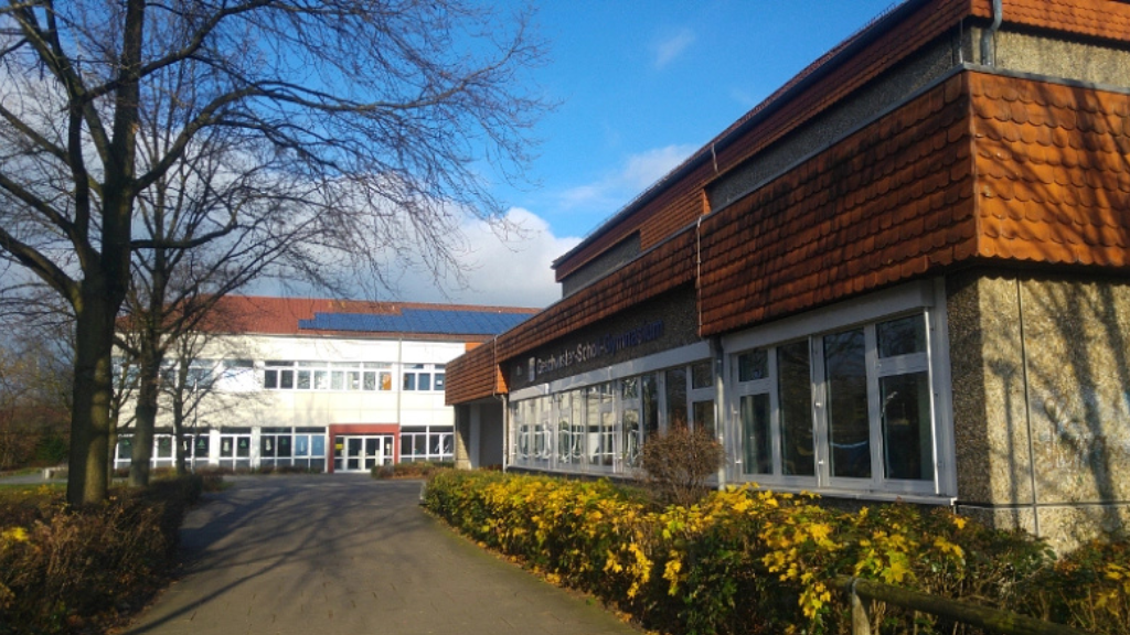 Erweiterungsbau am Geschwister-Scholl-Gymnasium - Stadt setzt auf Baumschutz und neue Grünflächen