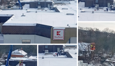 Schneelast auf Dächern - Warum Flachdächer derzeit besonders gefährdet sind.