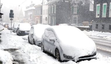 Schnee, Wind und Frost beherrschen das Bergische