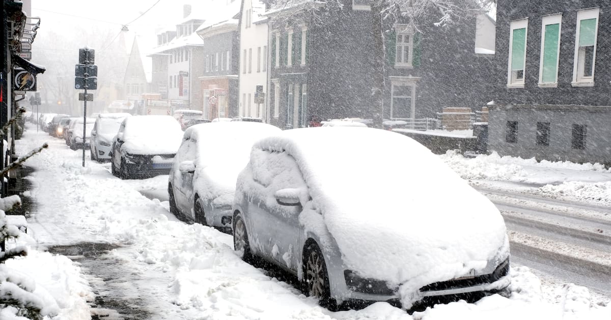Schnee, Wind und Frost beherrschen das Bergische