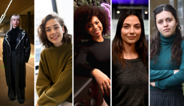 Maïté Seimetz, Alicia Cano, Shania Kraemer, Lou Medeot und Lara Grogan (v.l.n.r.) mischen die Kulturszene allmählich auf.