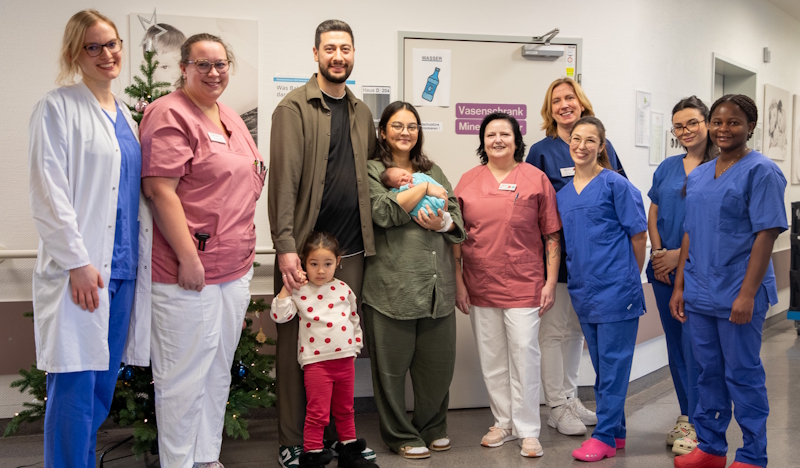 Aller guten Dinge sind drei: Krankenhaus Bethanien begrüßt drei Neujahrsbabys