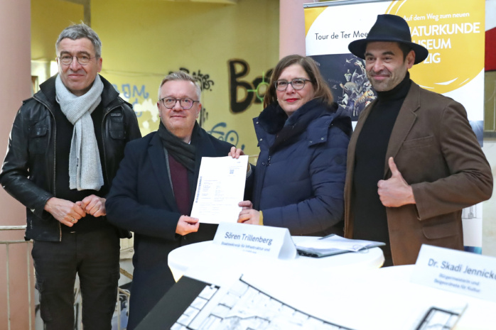 Millionen-Papier sichert Bau des neuen Naturkundemuseums + Video · Leipziger Zeitung