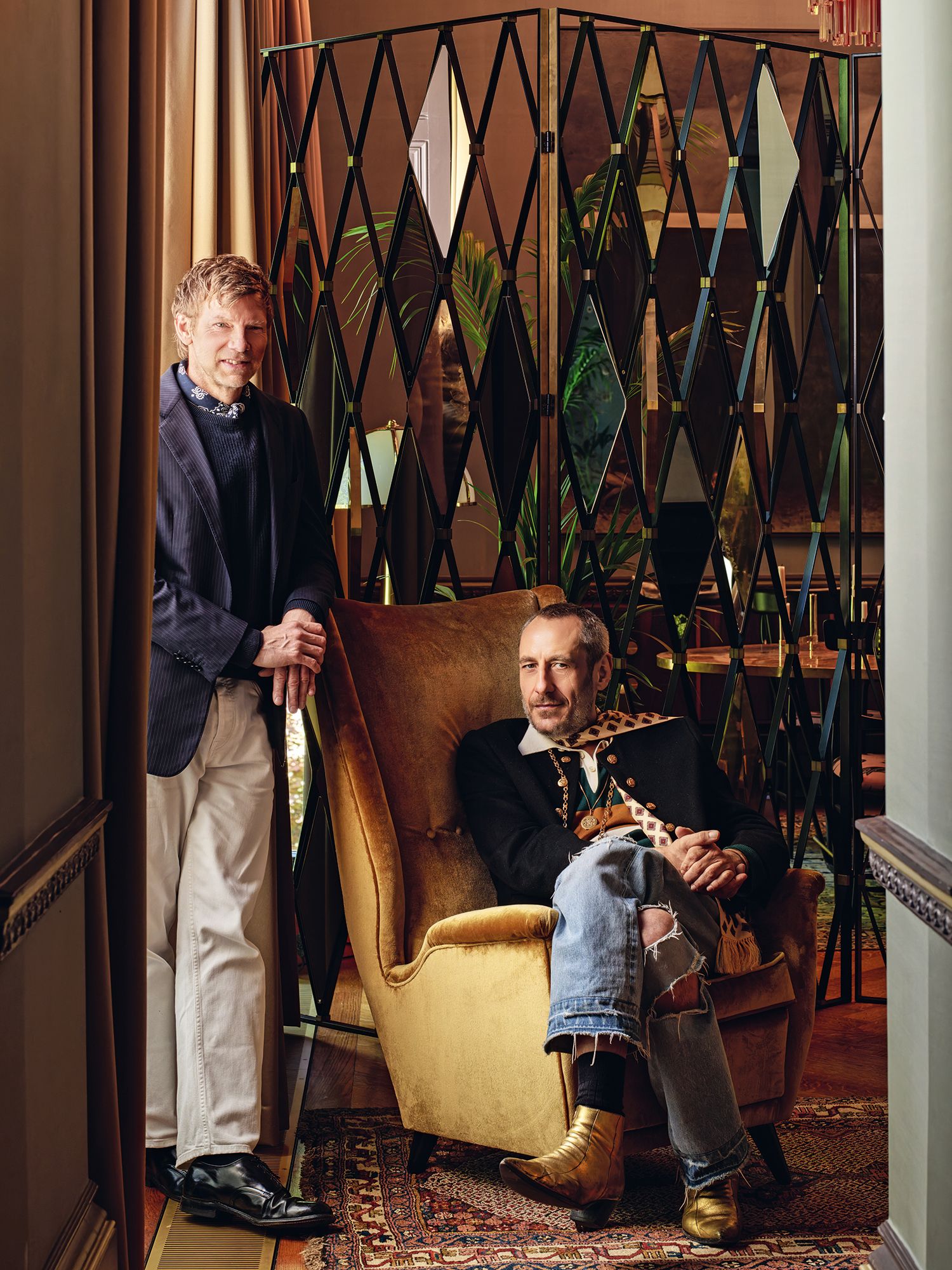 Britt Moran und Emiliano Salci