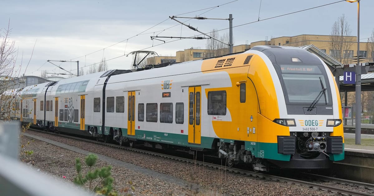 EVG-Bahnstreik in Brandenburg und Berlin am 15. Januar 2026: Odeg und RE1 betroffen