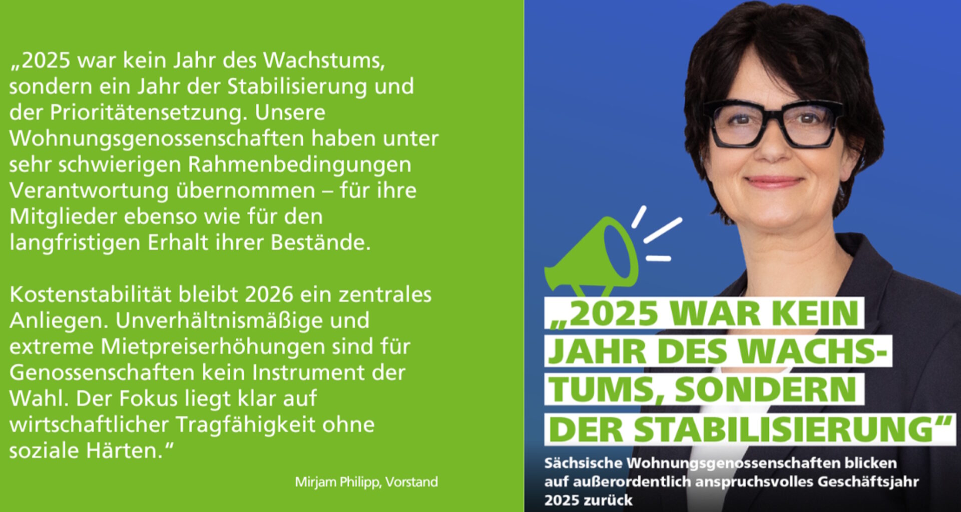 Sächsische Wohnungsgenossenschaften blicken auf anspruchsvolles Geschäftsjahr 2025 zurück · Leipziger Zeitung