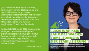 Sächsische Wohnungsgenossenschaften blicken auf anspruchsvolles Geschäftsjahr 2025 zurück · Leipziger Zeitung