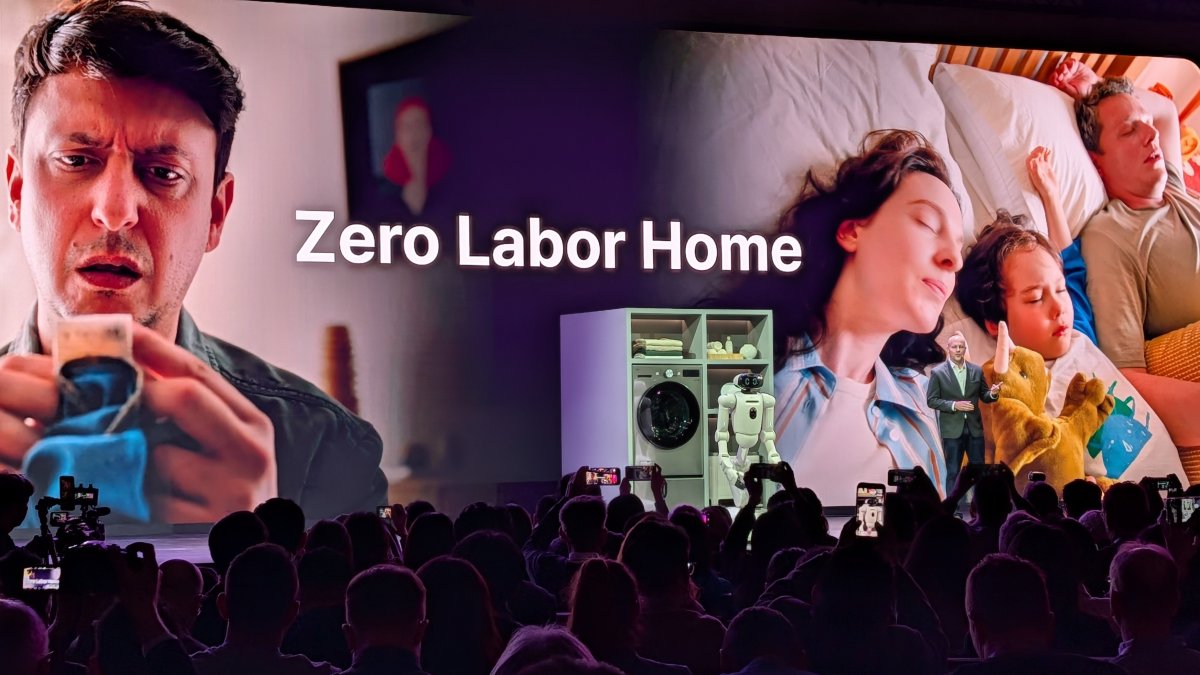 LG Haushaltsroboter CLOiD soll künftig kochen und waschen