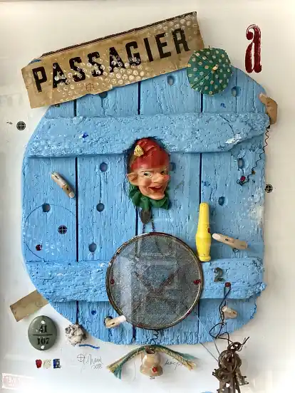 Aus kleinen Fundstücken schafft der Bremer Oliver Zabel Fantasiewelten – auch diesmal ist er wieder beim Miniaturen-Festival dabei.