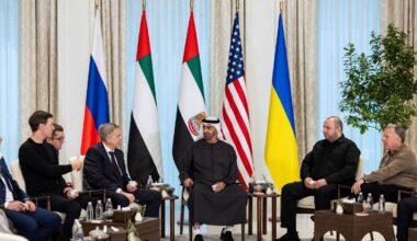 Streitpunkt Donbass: Russen und Ukrainer treffen sich in Abu Dhabi in einem Raum