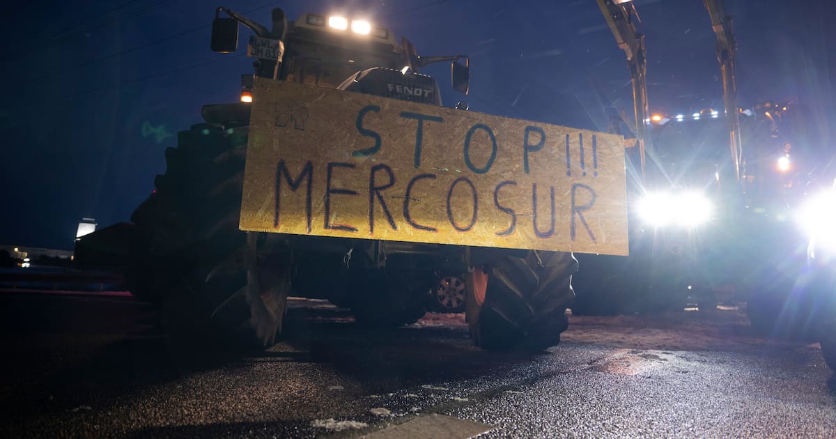 Landwirte protestieren gegen Mercosur-Abkommen – Blockaden auf Autobahnen