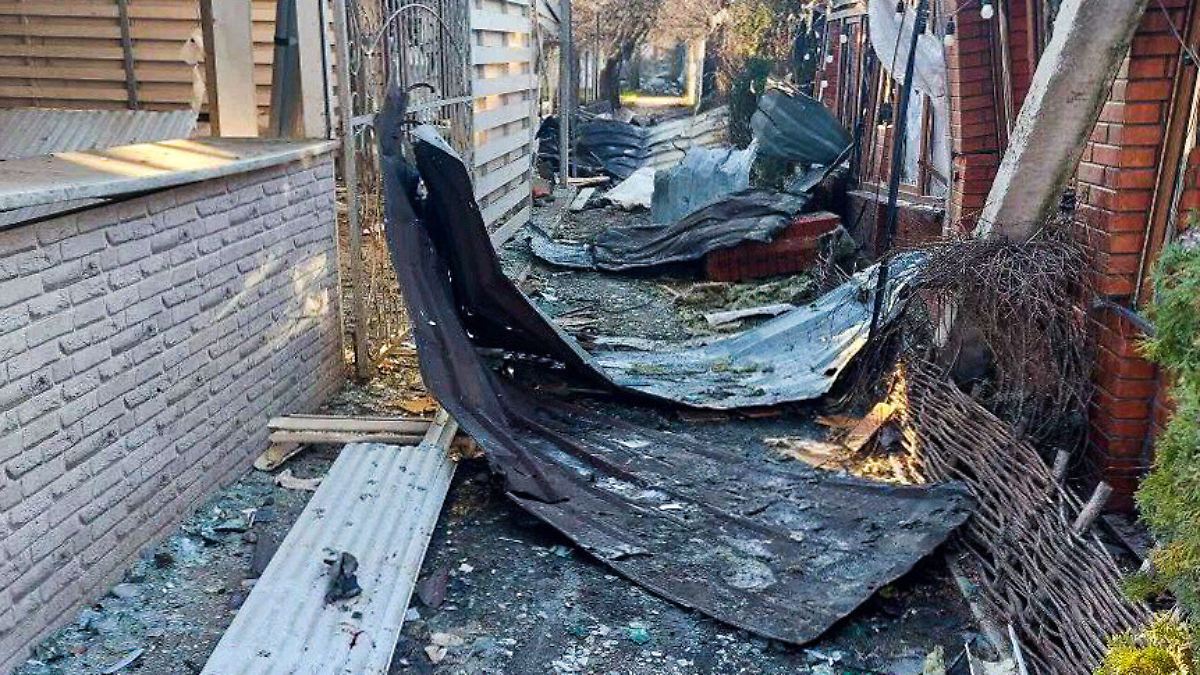 Angeblich 24 Tote: Russland wirft Ukraine Drohnenangriff auf Hotel und Café vor