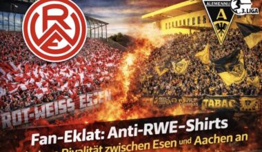 Vor dem Derby zwischen Aachen und Essen knistert es: Fan-Provokation sorgt für Zündstoff