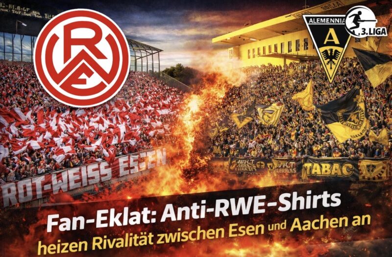 Vor dem Derby zwischen Aachen und Essen knistert es: Fan-Provokation sorgt für Zündstoff