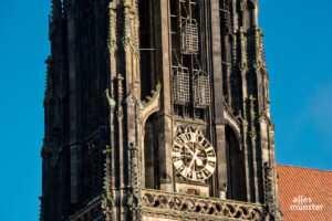 Die drei Metallkörbe. (Foto: Michael Bührke)