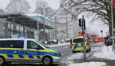 Polizei sperrt Schlagbaumer Straße: Mann löst Großeinsatz aus