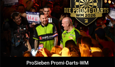 ProSieben Promi-Darts-WM in Bonn