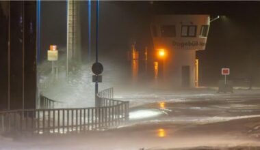 Sturmwarnung für die deutsche Nordseeküste