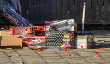 41 Tonnen Silvestermüll in München