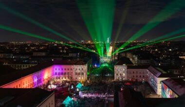 Silvestermeile München: Livemusik, Lichtprojektionen und keine Zwischenfälle. 10 000 ...