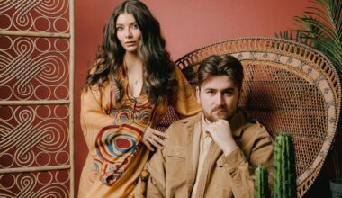 Spielen ein Konzert im Domkeller in Aachen: Smith & Liddle aus Großbritannien.