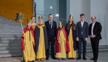Segensbotschafter aus dem Erzbistum Köln im Bundeskanzleramt