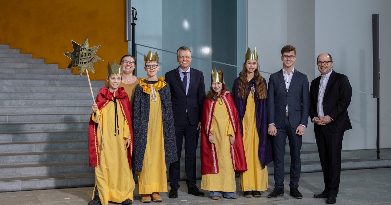 Segensbotschafter aus dem Erzbistum Köln im Bundeskanzleramt