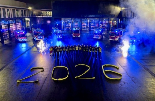 FW-GE: Feuerwehr Gelsenkirchen im Einsatz - Neujahrsnacht mit mehreren Einsätzen