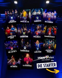 Das Teilnehmerfeld beim SSC Song Contest 2026. - Foto: GCV