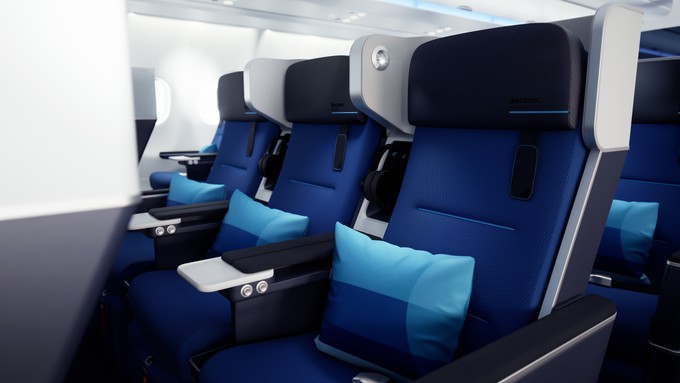 Premium Economy Class.