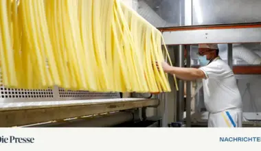 USA senken Antidumpingzölle auf italienische Pasta – DiePresse.com