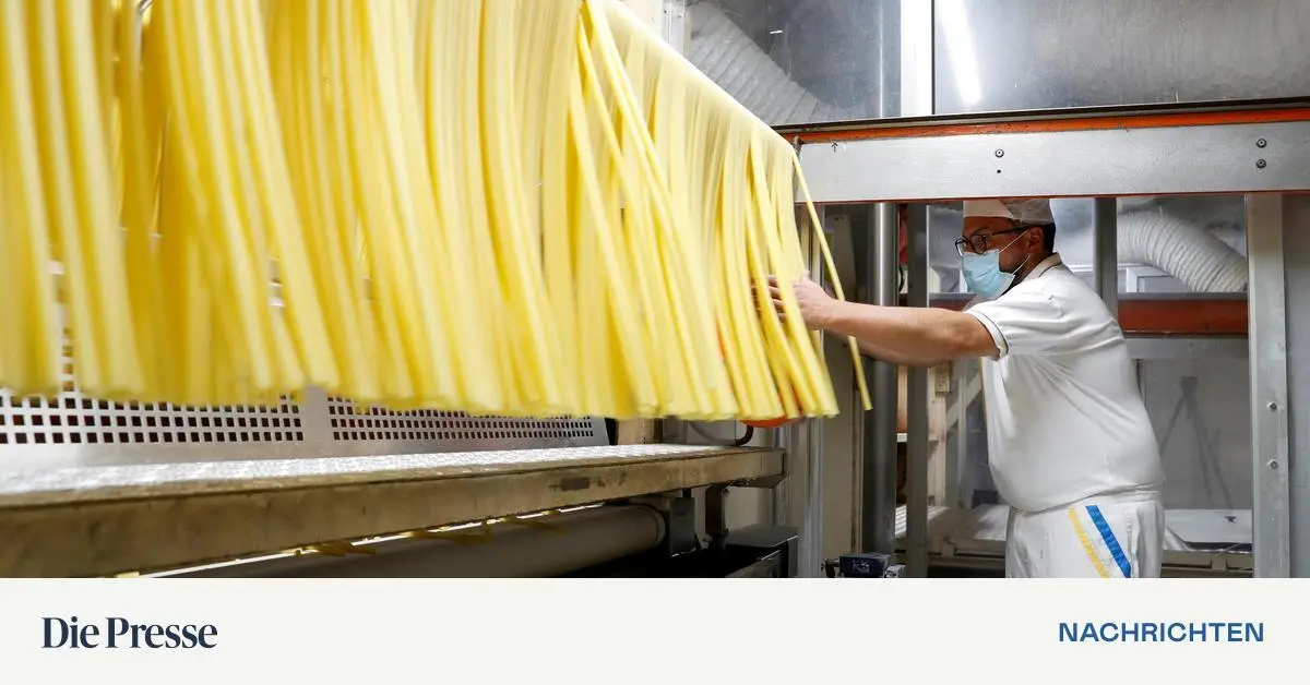 USA senken Antidumpingzölle auf italienische Pasta – DiePresse.com