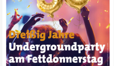 30 Jahre Undergroundparty - Euregio Aktuell