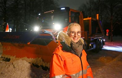 Zeigt Gesicht: Julia Fürst ist seit einem guten halben Jahr Chefin des kommunalen Entsorgers Aha. 