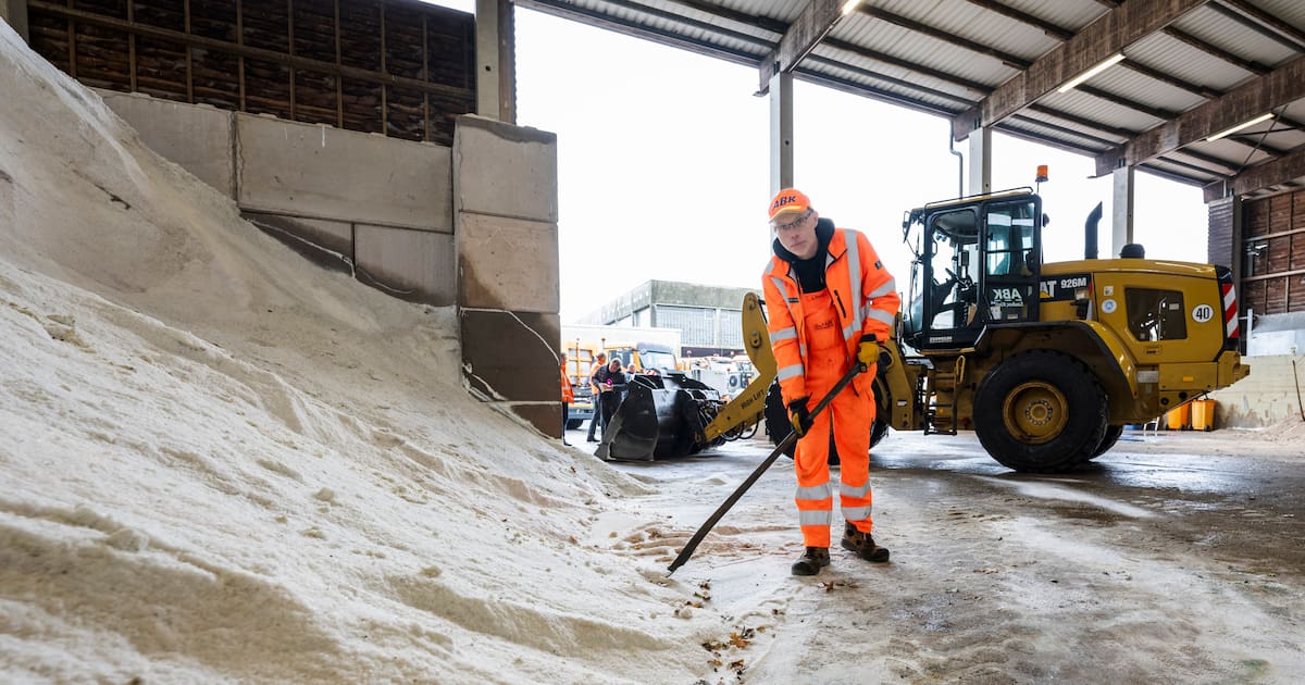 Eis und Glätte in Kiel: Gibt es ausreichend Streusalz?