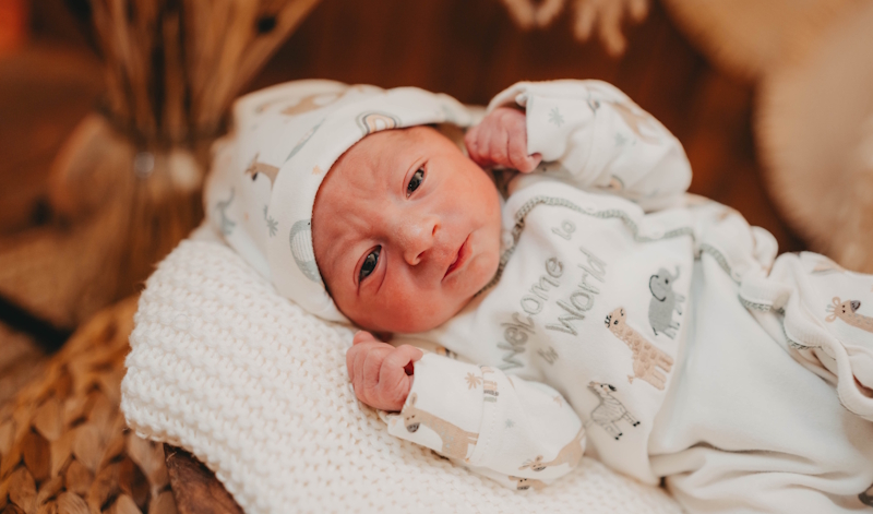 Neujahrsbaby im Helios Universitätsklinikum Wuppertal
