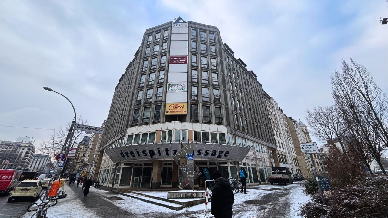 Dreispitz-Passage an der Friedrichstraße