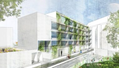 Visualisierung Wohnungen Dreispitz-Passage an der Friedrichstraße